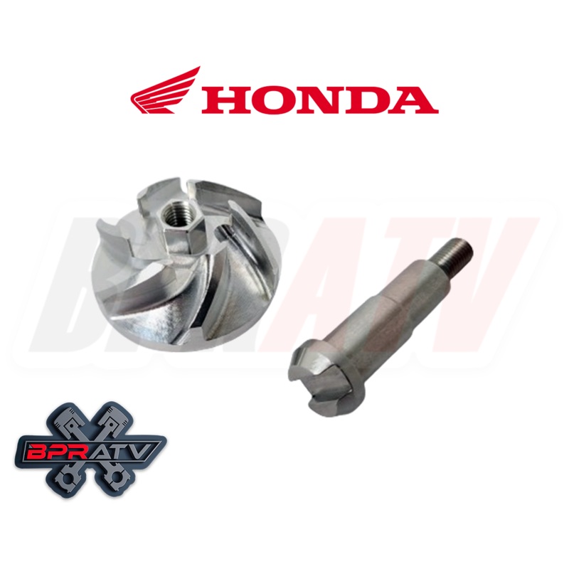 04-05 Honda TRX450R BPR Billet CNC Hi-Flow Water Pump Impeller Shaft Replacement