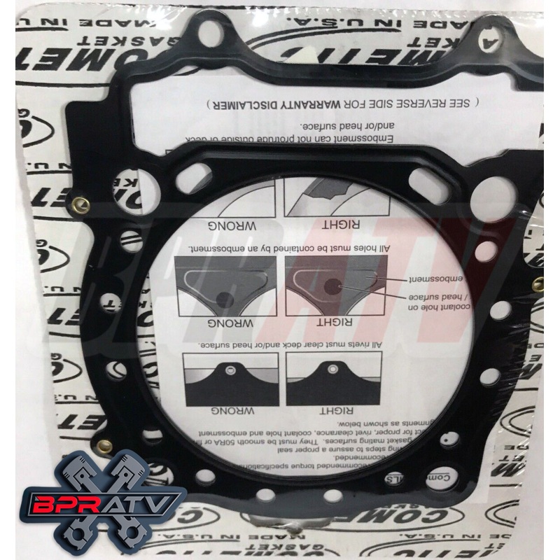 05 06 07 RMZ RM-Z 450 100mm Cometic Head Gasket 493 Big Bore Steel MADE IN USA