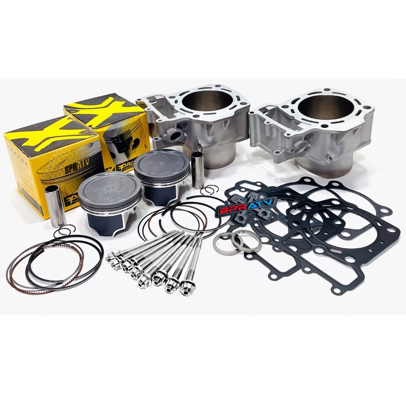 05-11 Brute Force 750 85mm Cylinder ProX Piston Cometic Stud Kit Top End Rebuild