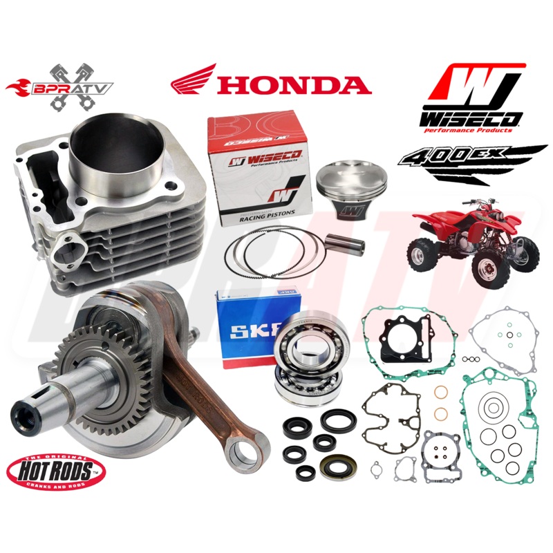 05-14 400EX 400 EX Stock Simple Rebuild Kit Wiseco Piston Complete Gaskets Seals
