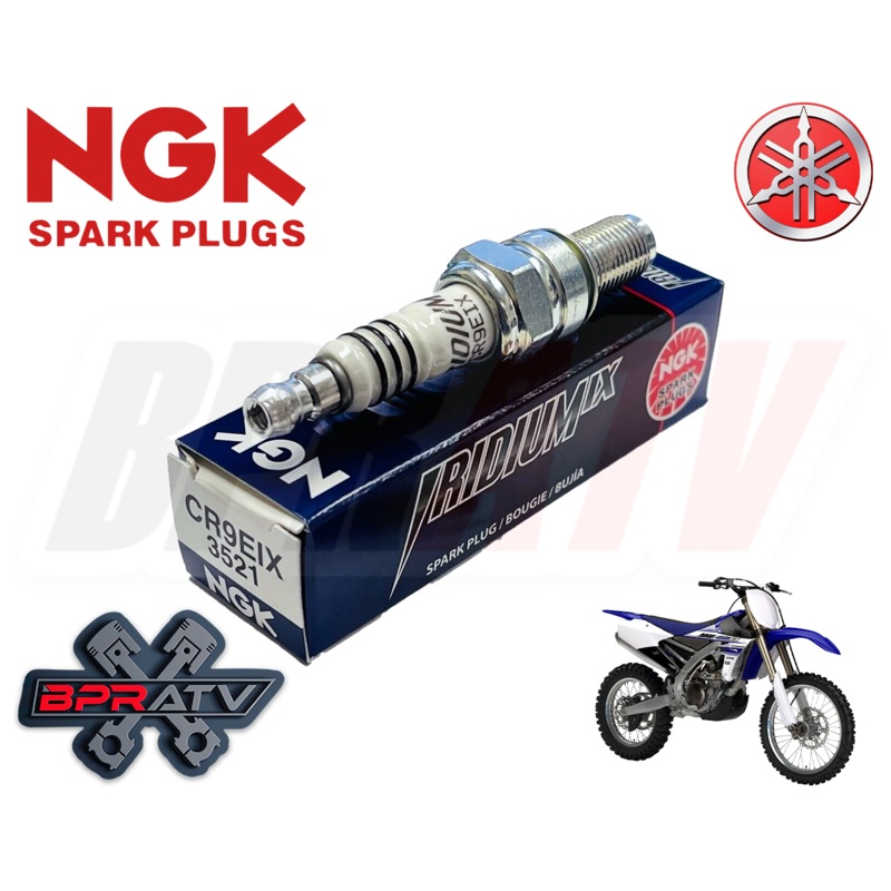10-17 Yamaha YZ450F WR450F YZ WR 450F NGK Laser Iridium Spark Plug Part# CR9EIX