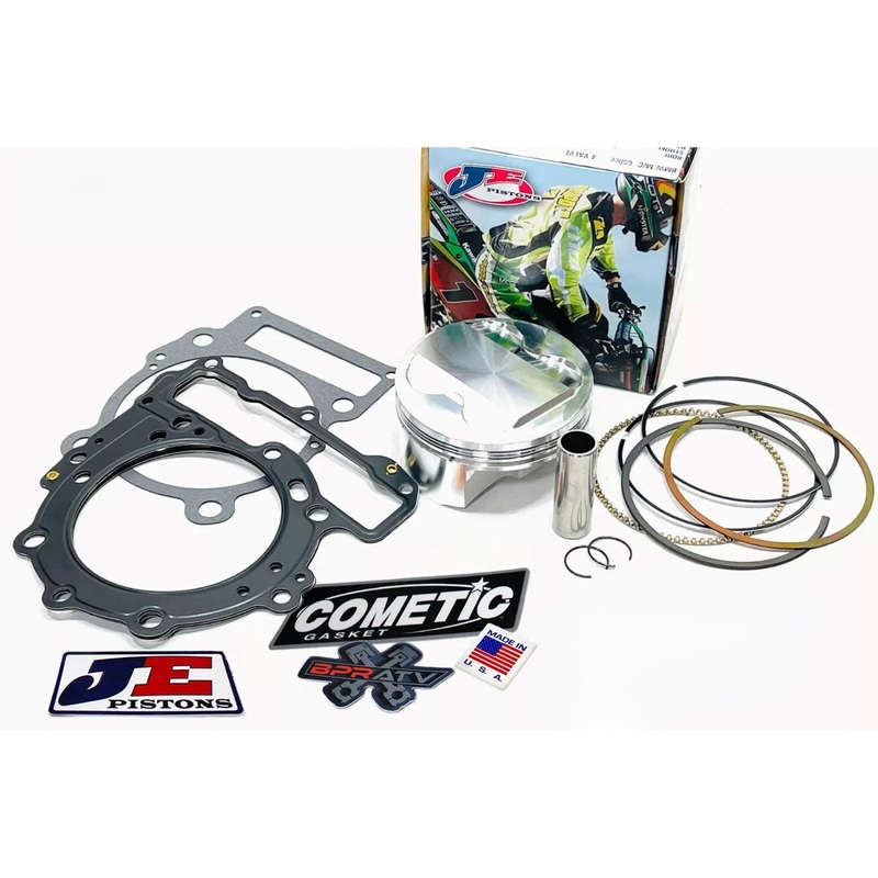93-17 Honda XR650L XR 650L 102mm BIG BORE 11.25:1 JE Piston Cometic Gaskets Kit