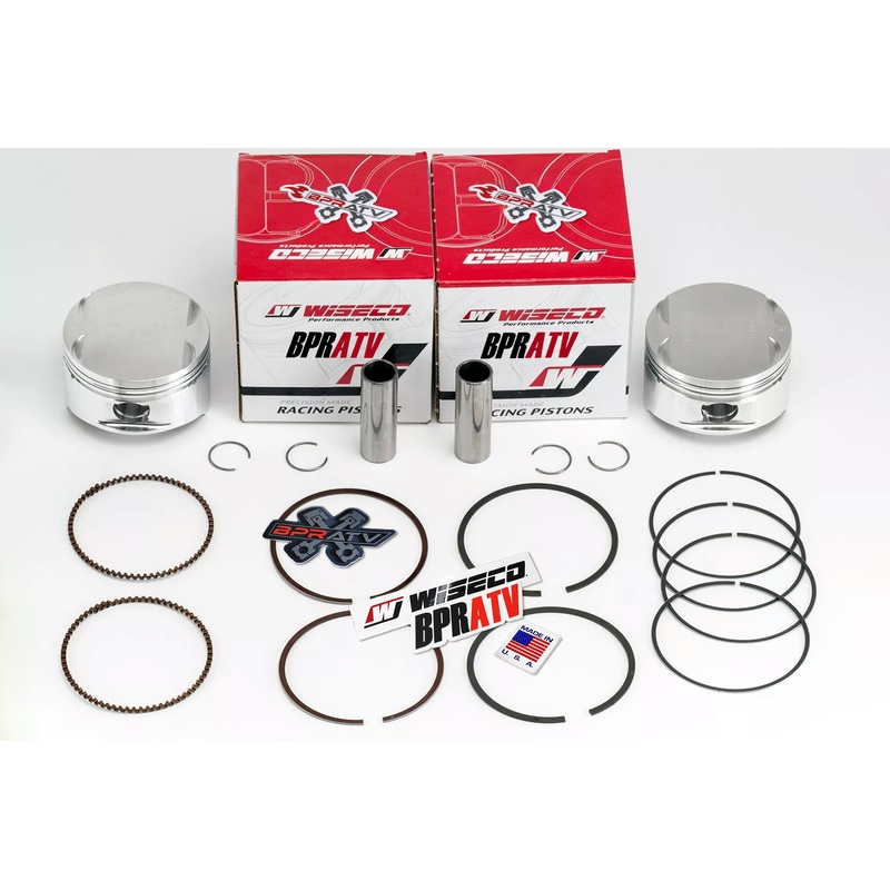 Can-Am Defender HD 10 Wiseco 11.5:1 Forged Pistons Set High Comp Stock Bore Kit