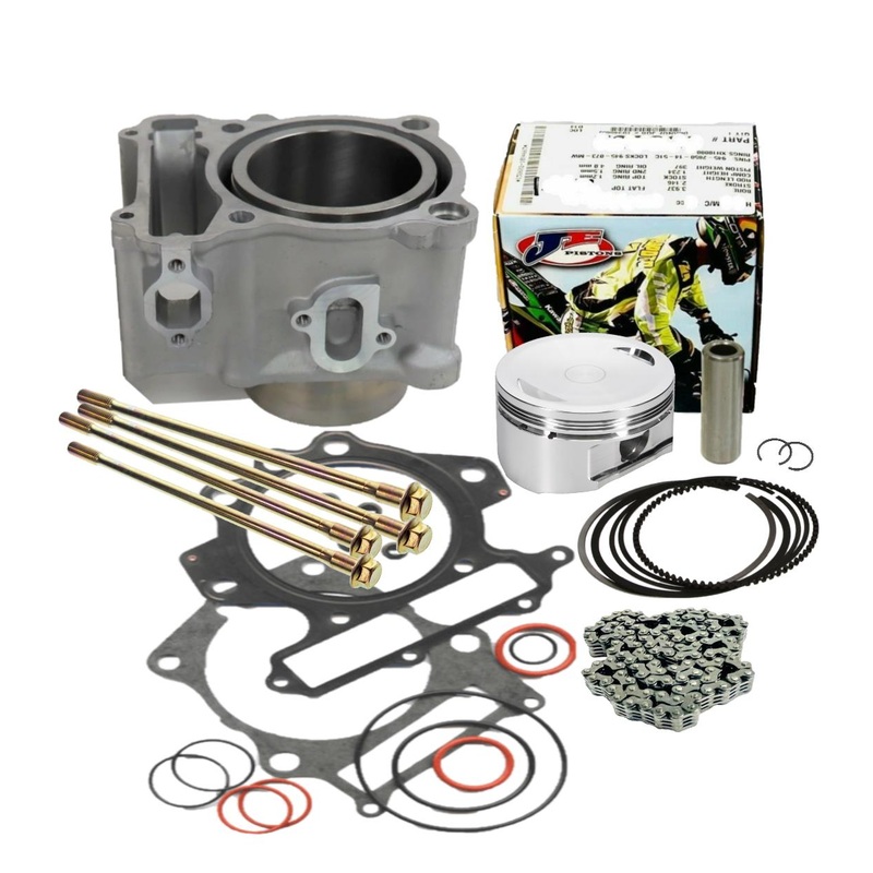 Rhino Grizzly 450 Big Bore Kit New +2mm Bored Cylinder Bigger Piston Top End
