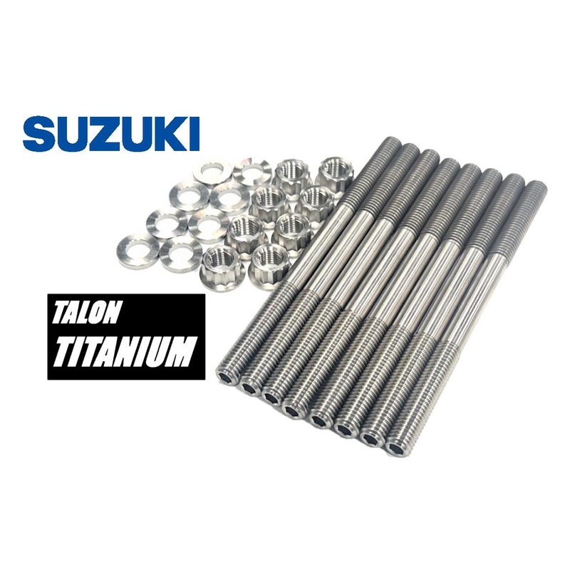 Suzuki 11117-31H00 DL1000 V-Storm TITANIUM Cylinder Head Stud Bolts Ti Bolt Kit