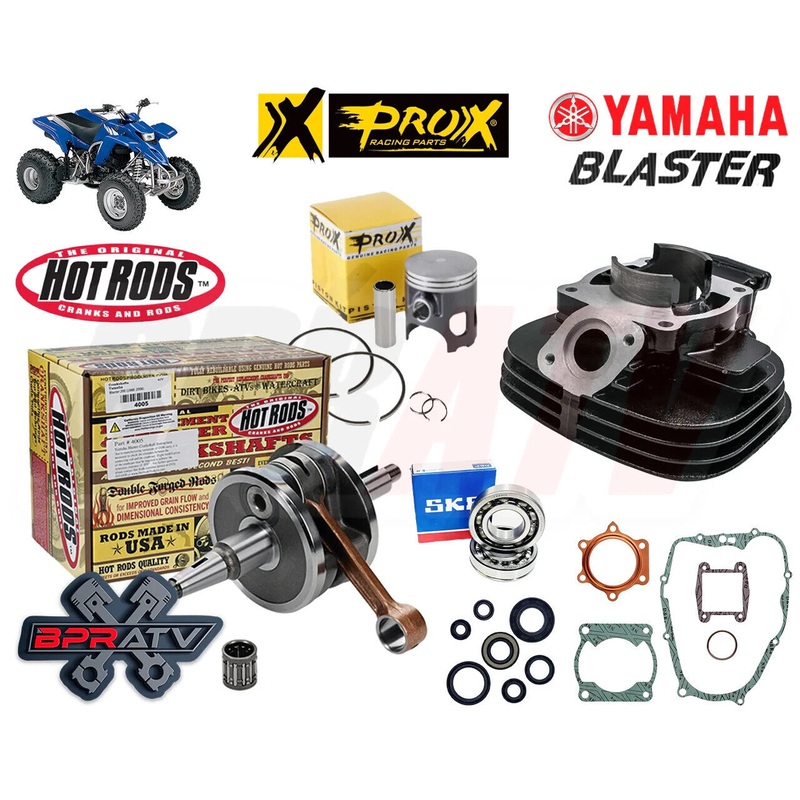 Yamaha Blaster YFS 200 Stock Bore Cylinder Crank Pro X Piston Simple Rebuild Kit