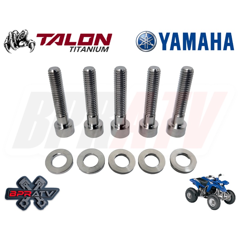 Yamaha Blaster YFS200  Titanium LEFT CRANKCASE Cover Bolts Bolt Kit Washer