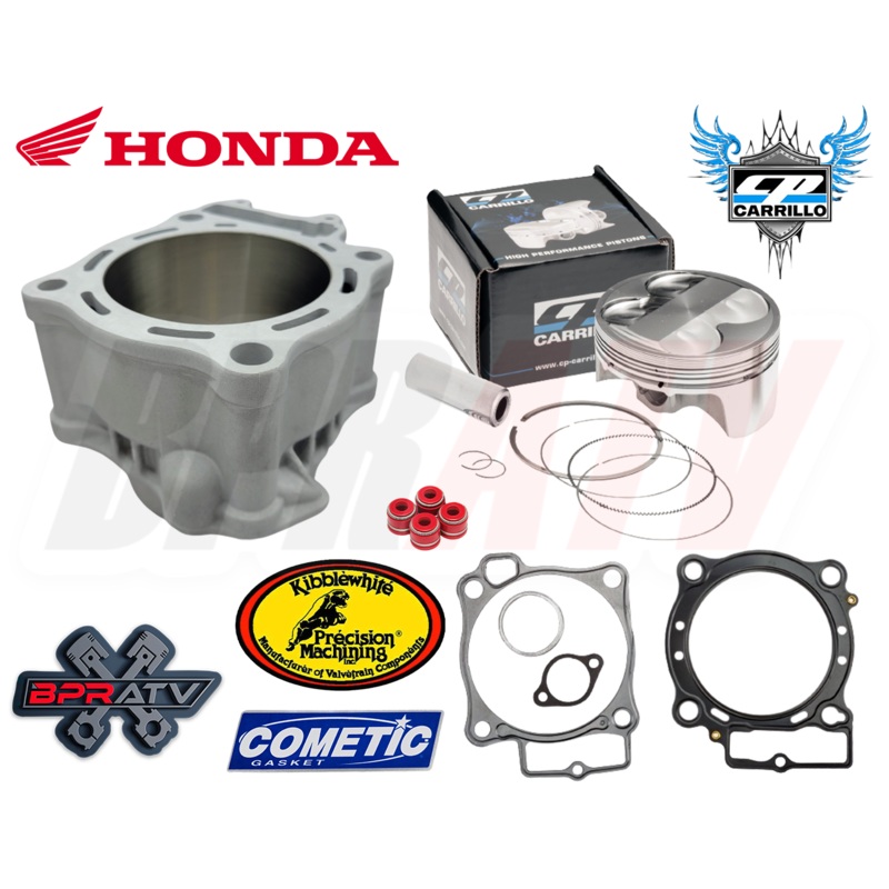 06+ TRX450R TRX 450R 100mm 490c Pump Gas CP Piston Top End Big Bore Cylinder Kit