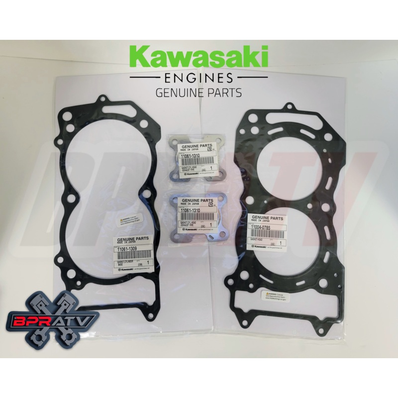 20-23 OEM Kawasaki KRF1000 Teryx KRX 1000 Cylinder Head Base Exhaust Gasket Kit