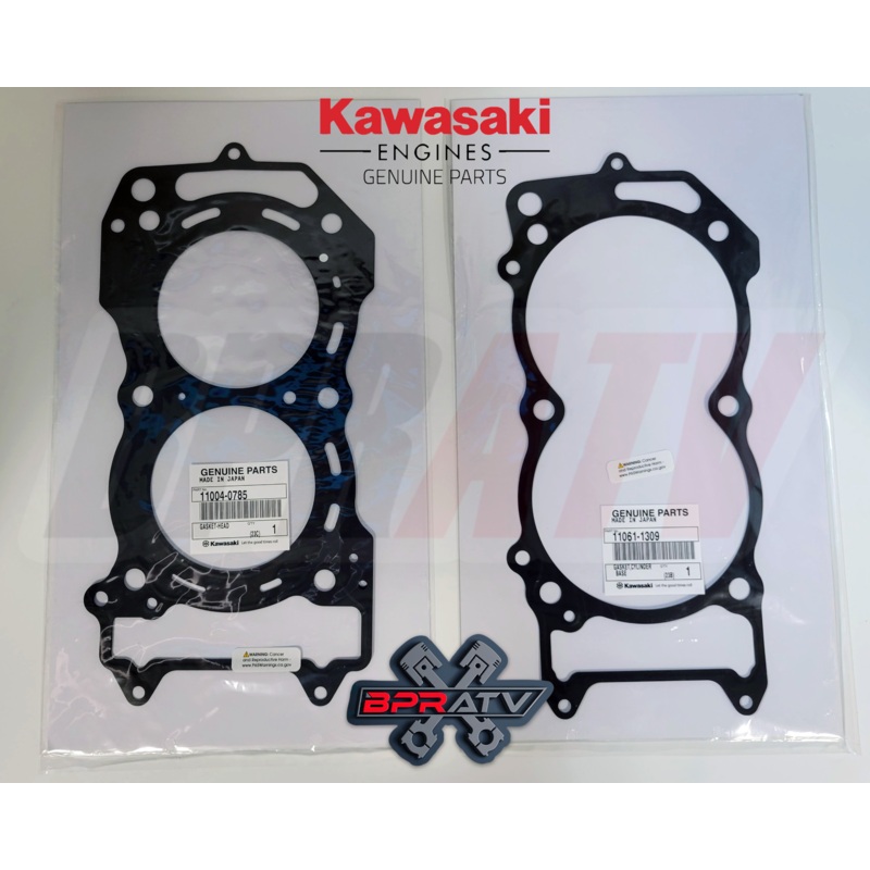 20+ Genuine OEM Kawasaki KRF1000 Teryx KRX 1000 Cylinder Head & Base Gasket Kit