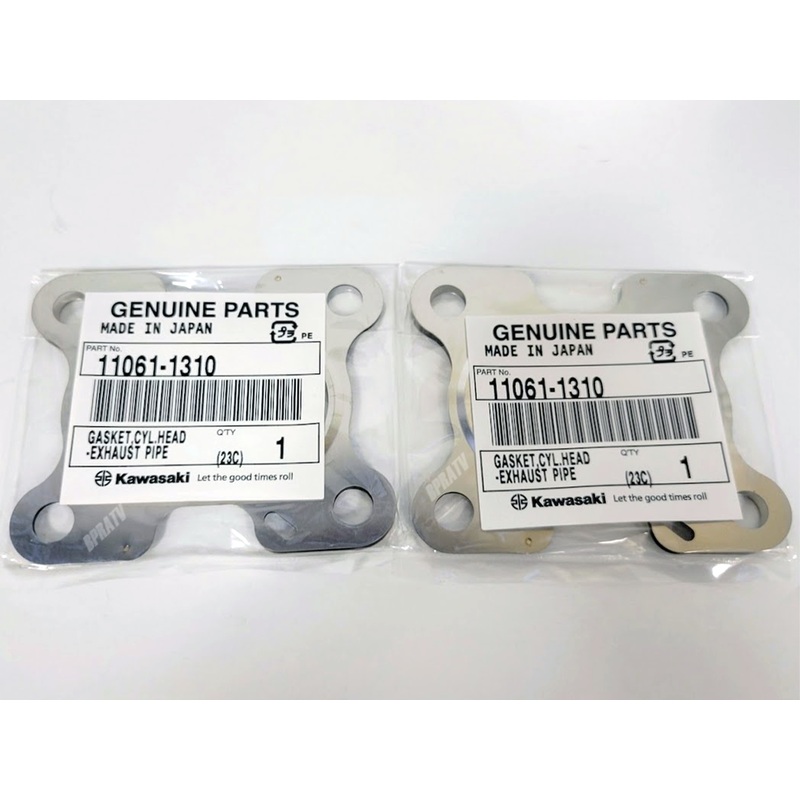 20+ OEM Kawasaki KRF1000 Teryx KRX 1000 OEM Exhaust Gaskets 11061-1310 Set of 2