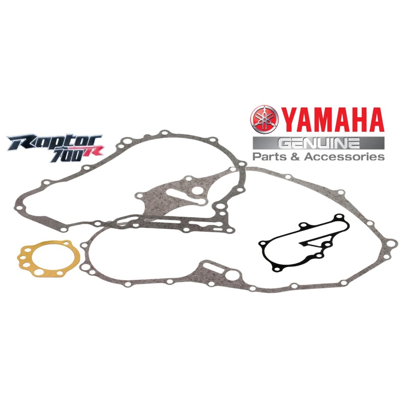 Raptor 700 OEM Bottom End Gaskets Clutch Stator Oil Water Pump OEM Gasket Kit