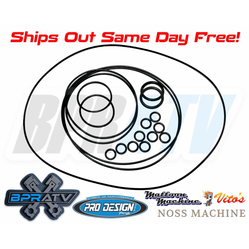 Yamaha Banshee Pro Design Style Cool Head Dome Domes Orings O-rings O-ring Kit