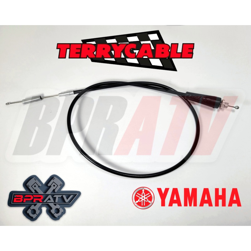 Yamaha Raptor 660 660R Throttle Cable TERRYCABLE Black Vinyl Heavy Duty Upgrade