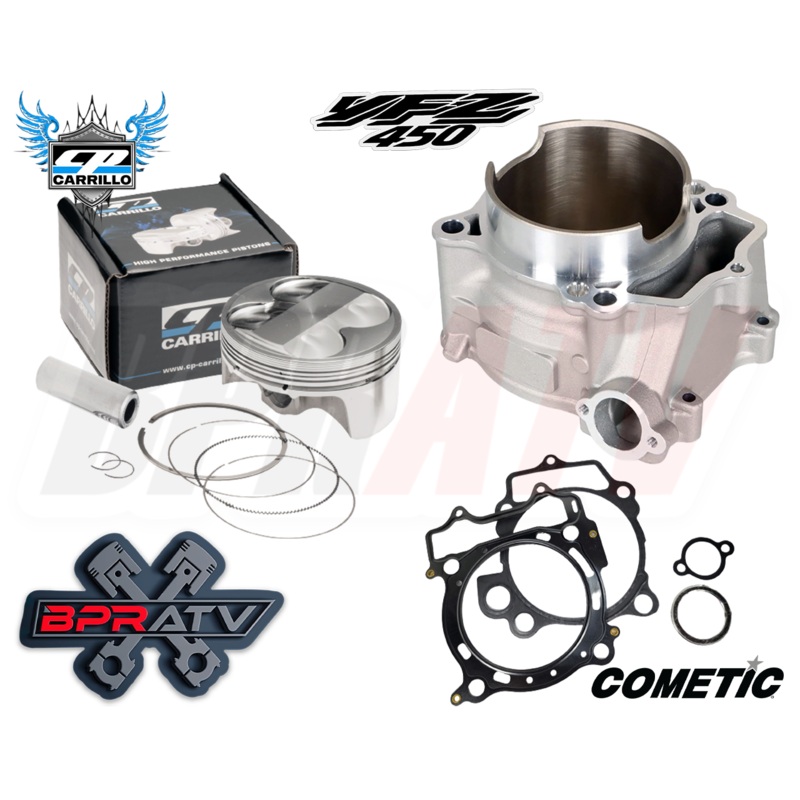 YFZ450R YFZ450X YFZ 450R 95mm Stock Bore Cylinder CP Piston Cometic Rebuild Kit