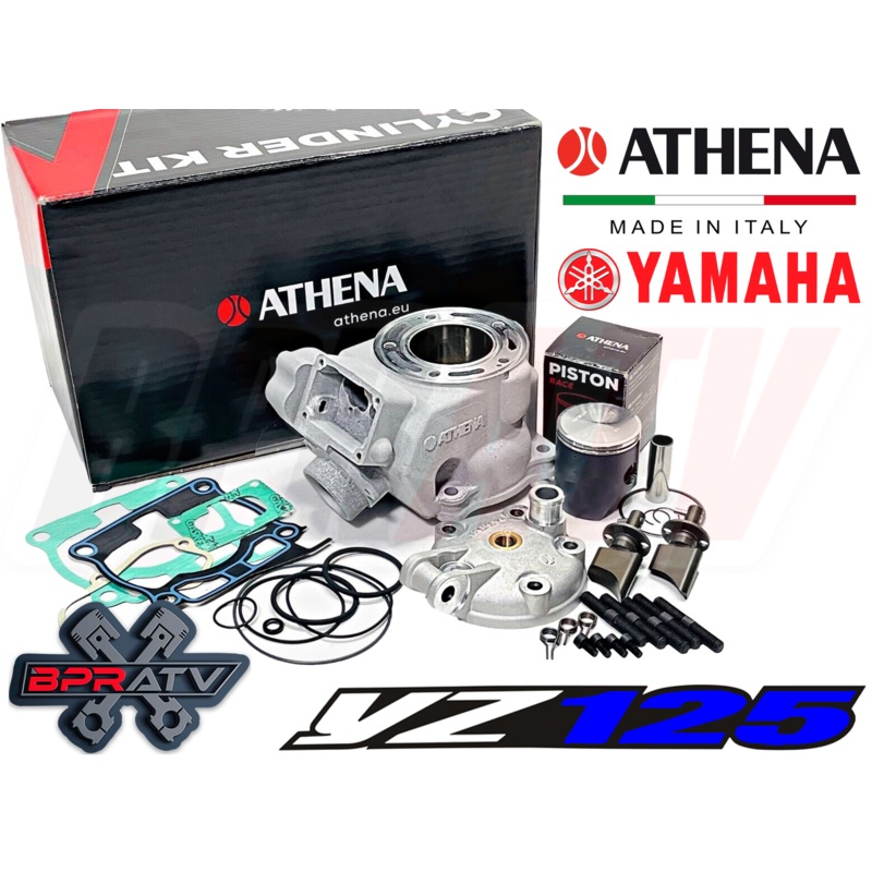 05-21 Yamaha YZ125 YZ 125 X 54mm Athena Piston Cylinder Head Top End Rebuild Kit