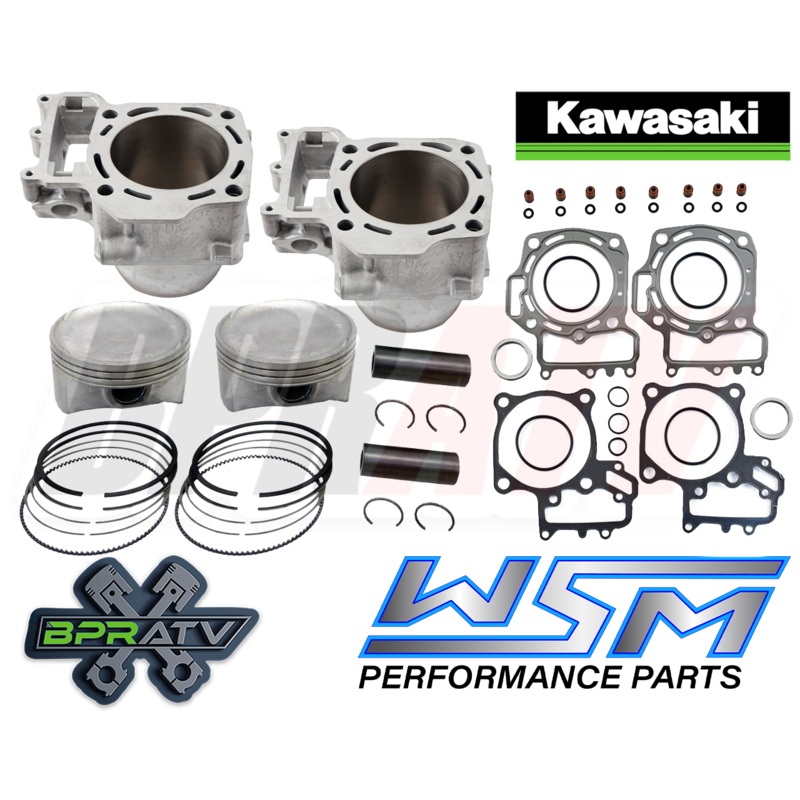 14-23 Teryx 800 Teryx 4 KRF 800 Stock Cylinders WSM Piston Top End Rebuild Kit