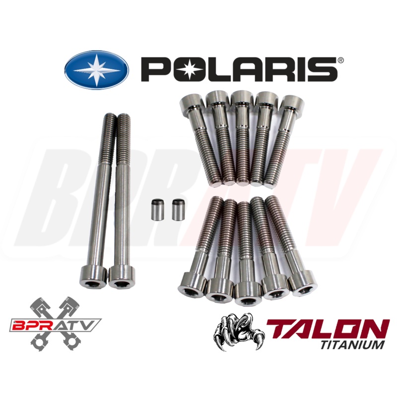 16-20 Polaris General 1000 TITANIUM Cam Journal Cam Cap Bolts Bolt Kit Dowel Pin
