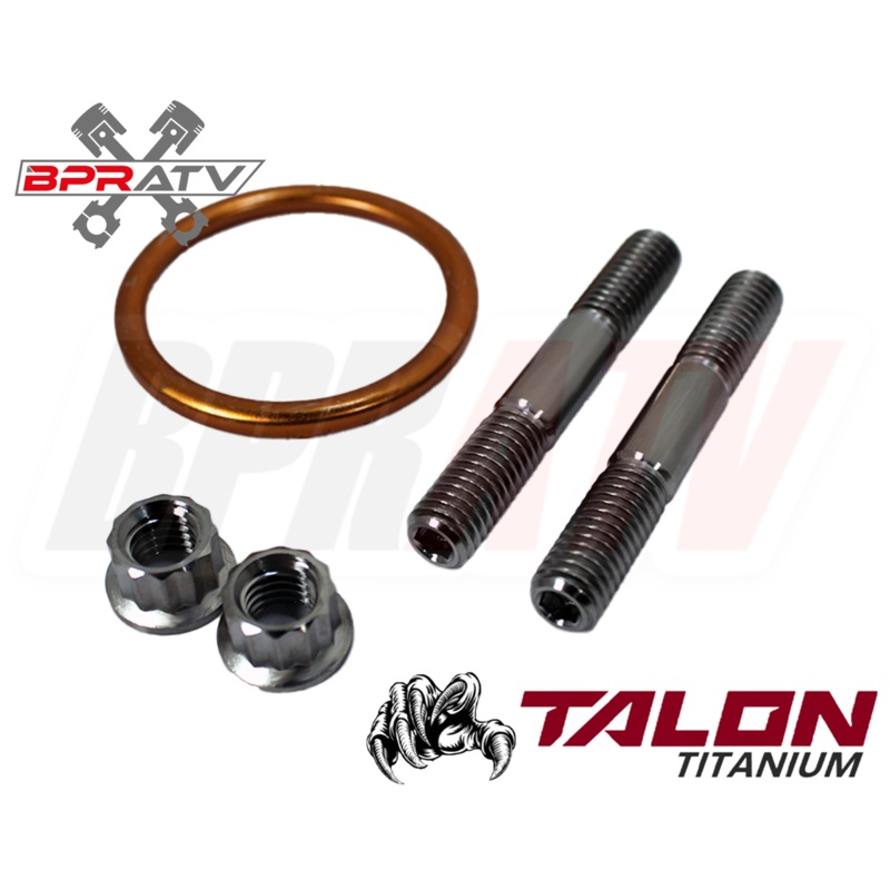 19 20 Honda CRF450L CRF 450L Titanium Head Exhaust Studs Nuts Bolt Gasket Kit