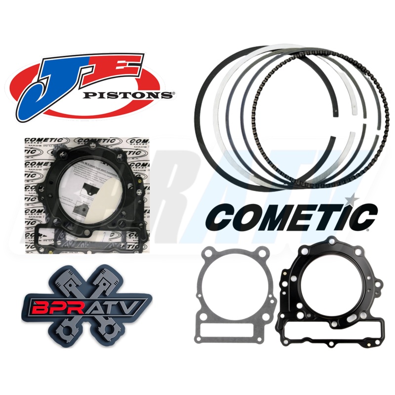 DS650 DS 650 JE Piston Rings 105mm 105 BIG BORE Ring Set Can Am Cometic Gasket