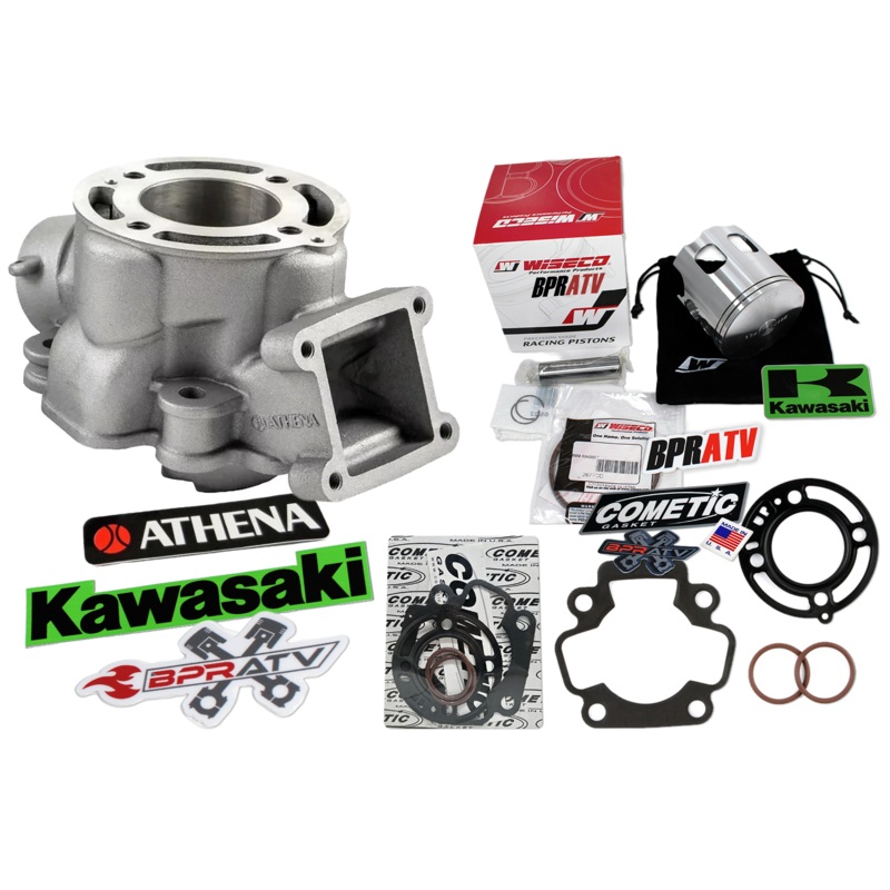 Kawasaki KX65 KX 65 ATHENA Cylinder Wiseco Piston Cometic Gasket Top End Kit 02+