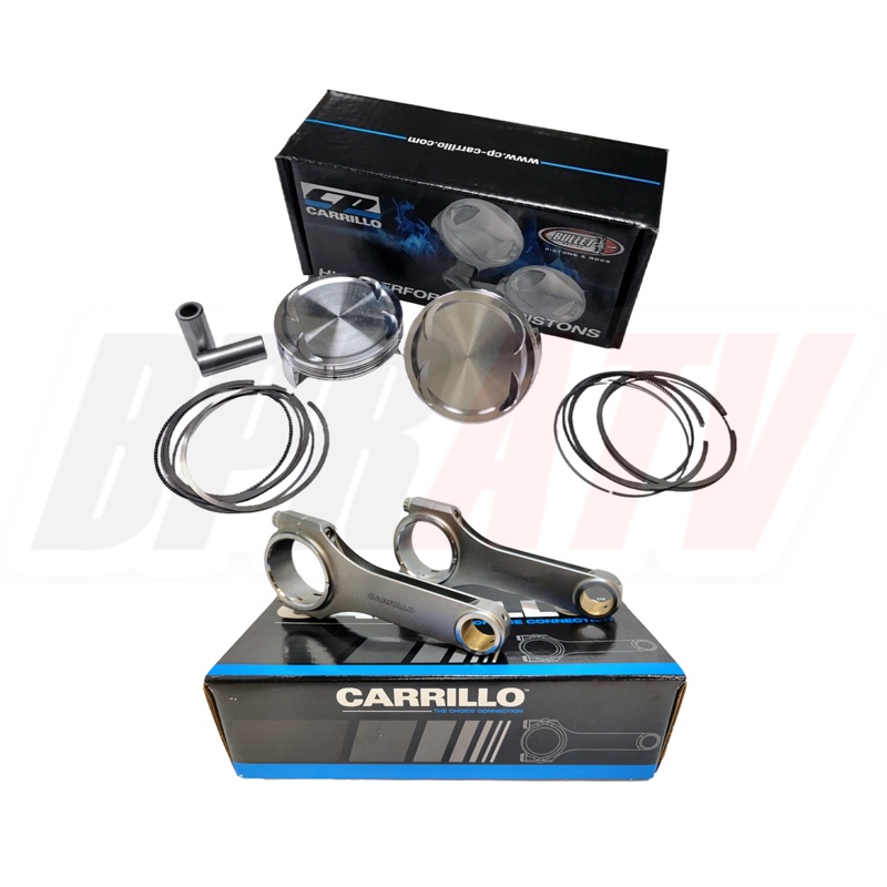 Polaris RZR XP Turbo 93mm CP Carrillo 9.5:1 Pistons CP Carrillo Heavy Duty Rods