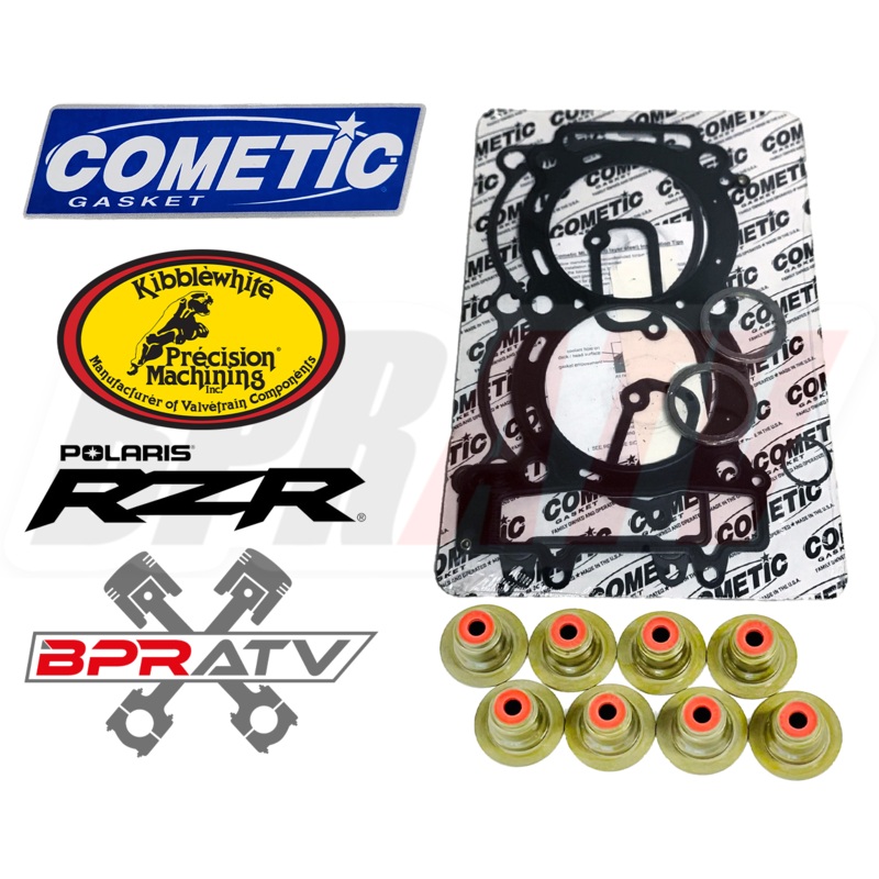 Polaris RZR XP900 XP 900 93mm Bore MLS Cometic Top End Gasket & KPMI Viton Seals