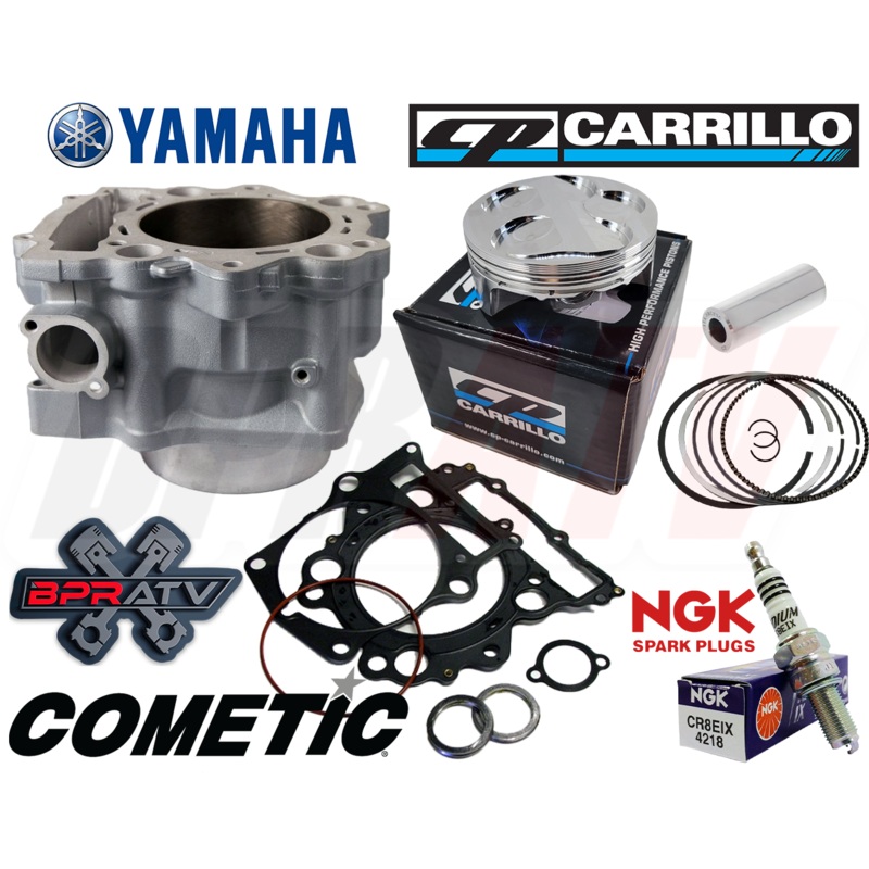 Raptor 700R YFM700 102mm Stock Standard Bore Cylinder 11:1 CP Piston Top End Kit