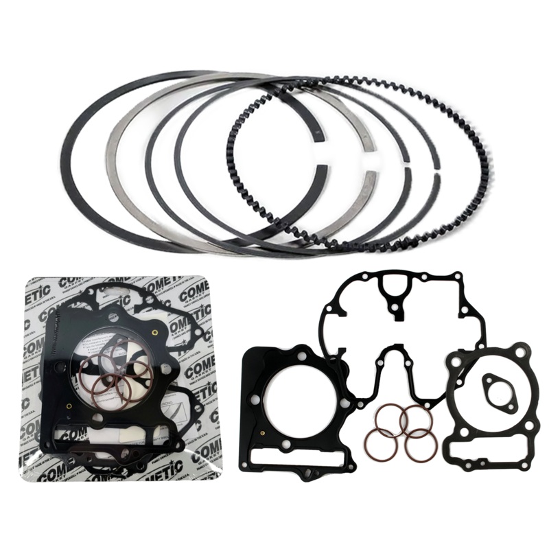 TRX 400EX 400EX 87mm Big Bore WISECO Piston Rings Set Cometic Top End Gasket Kit