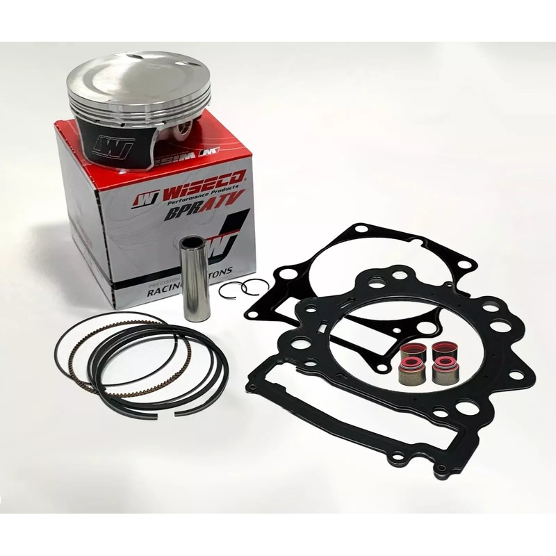 Yamaha Raptor Grizzly 700 102 mil Stock Bore Wiseco 11:1 Pump Gas Piston Gaskets
