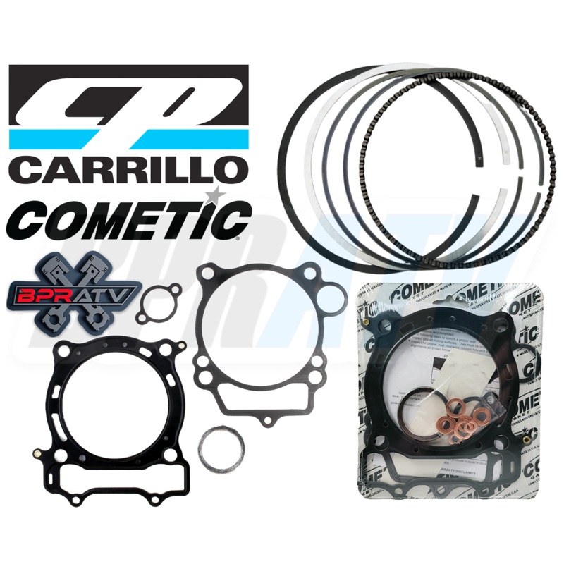 YFZ450R YFZ 450R YFZ450X 95mm Stock Standard Bore CP Piston Rings Cometic Gasket