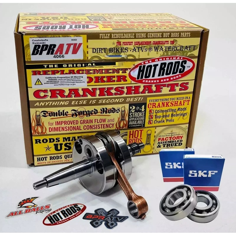03-05 Suzuki RM 65 OEM Stock Heavy Duty Crank Crankshaft Hot Rods SKF Bearings