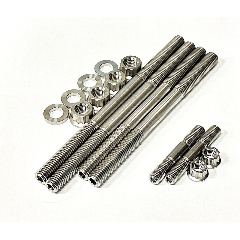 04-09 YFZ 450 Titanium Head Studs YFZ450 Ti Cylinder Head Exhaust Stud Nut Kit