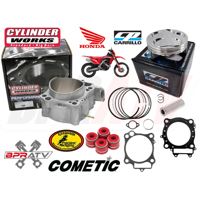 05-17 CRF450X CRF 450X 96mm CP Pump Piston Cylinder Cometic Top End Rebuild Kit