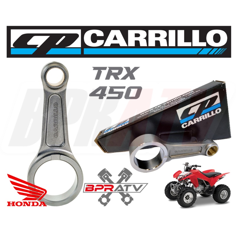 06+ Honda TRX450R TRX 450R CP Carrillo Stronger Heavy Duty Piston Connecting Rod