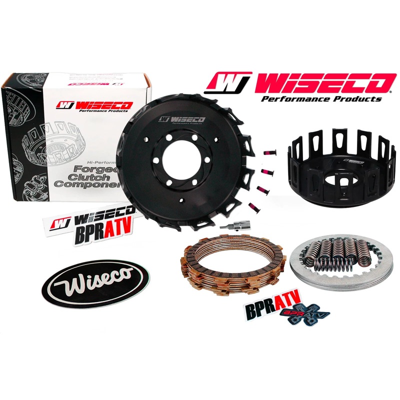 99-04 Honda TRX 400EX Wiseco Heavy Duty Billet Clutch Basket Fibers Springs Kit