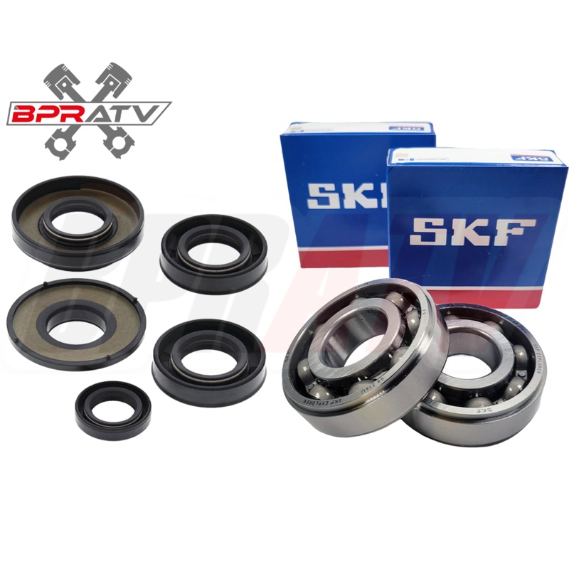 Kawasaki KFX80 KFX 80 OEM Upgrade Crankshaft Crank Main Bearings & Oil Seal Kit