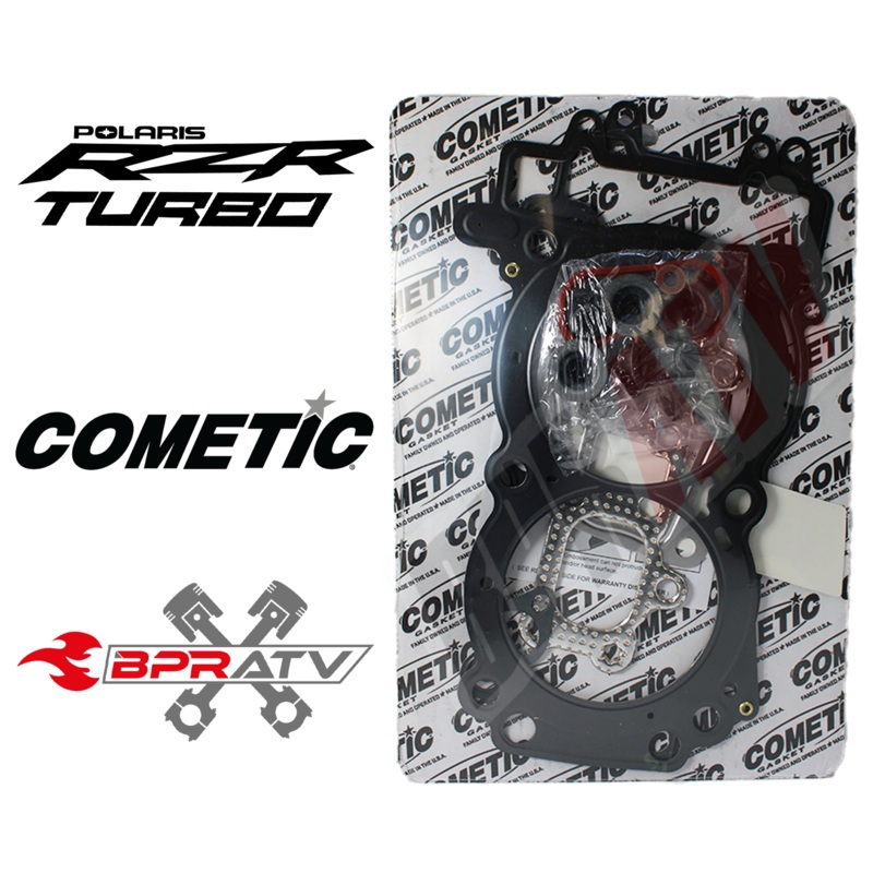 Polaris RZR XP XPT TURBO Standard Bore Cometic Top End 4 Layer Head Gasket Seals