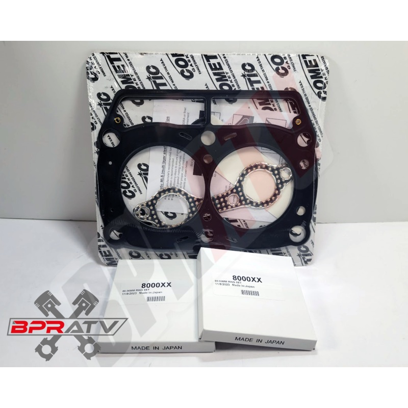 Ranger XP 800 Wiseco Piston Rings 80mm Piston Ring Set Cometic Top End Gasket