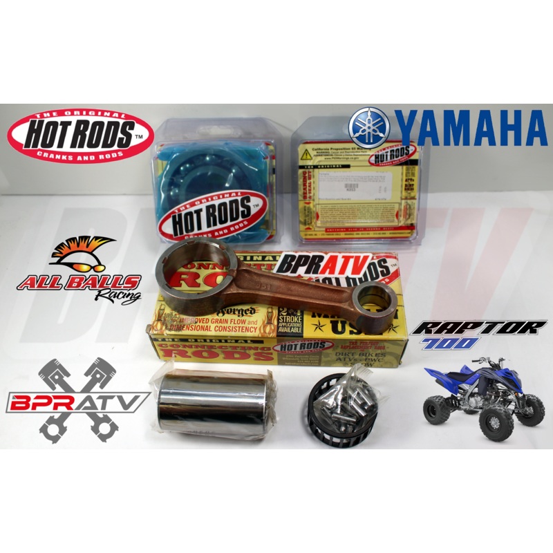 Yamaha Raptor 700 Hot Rods Connecting Rod Kit Hotrods Bearings Crank Rebuild Kit