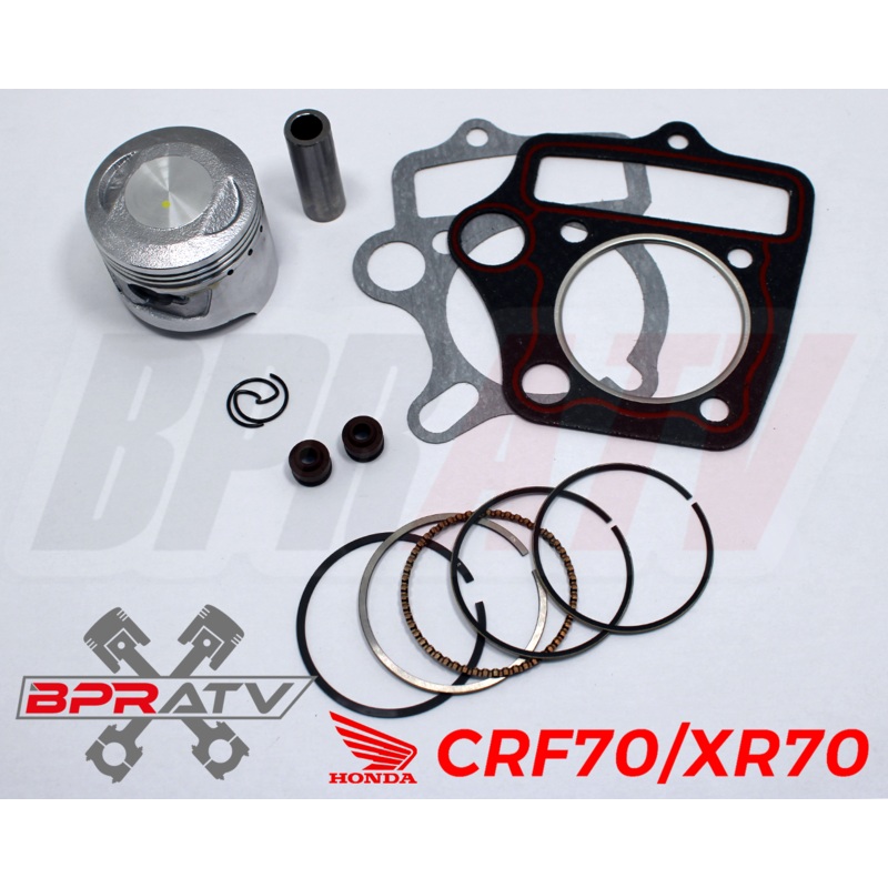 04-12 Honda CRF70F CRF 70F 47mm OEM Bore Aftermarket Piston & Top End Gasket Kit