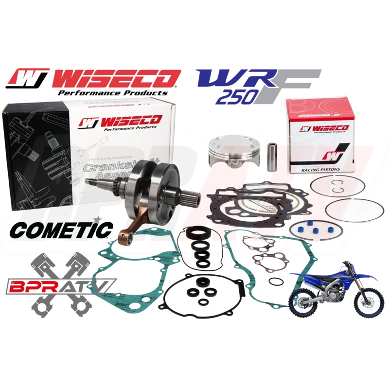 05-13 Yamaha WR250F WR 250F WISECO Engine Rebuild Kit Crank Piston Gasket Seals