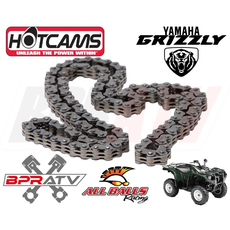 09-14 Yamaha Grizzly 550 YFM550 FG OEM Heavy Duty Hot Cams Hot Cam Timing Chain