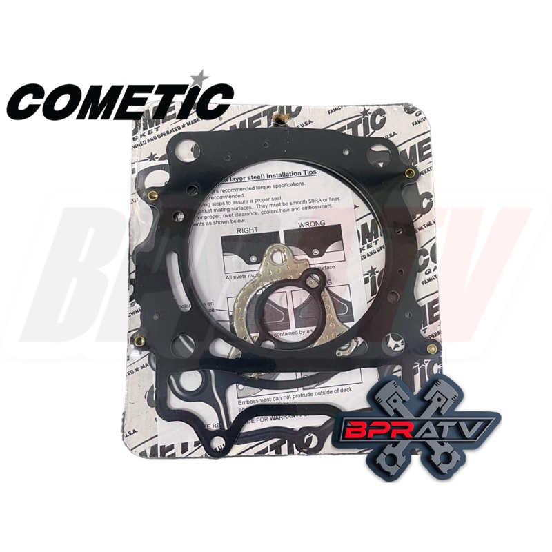 10-19 Yamaha YZ450F YZ 450F 97mm Stock Bore Cylinder Cometic Top End Gasket Kit