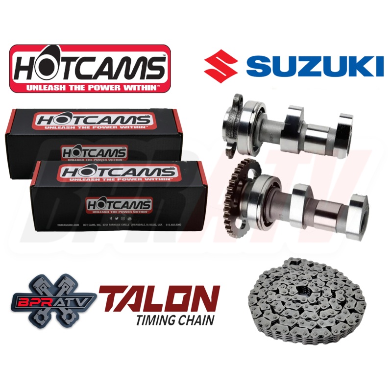 15-17 Suzuki RMZ450 RMZ 450 Hotcams Hot Cams Stage 2 TWO Camshafts BPR Cam Chain