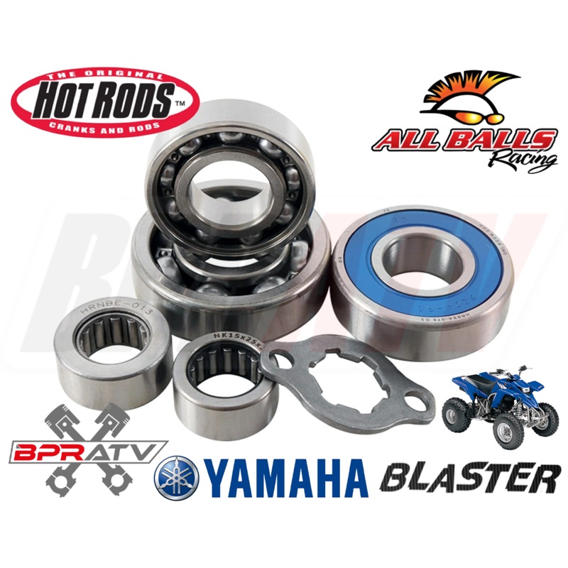 88-06 Yamaha Blaster 200 YFS 200 Hot Rods Heavy Duty Transmission Bearings Kit