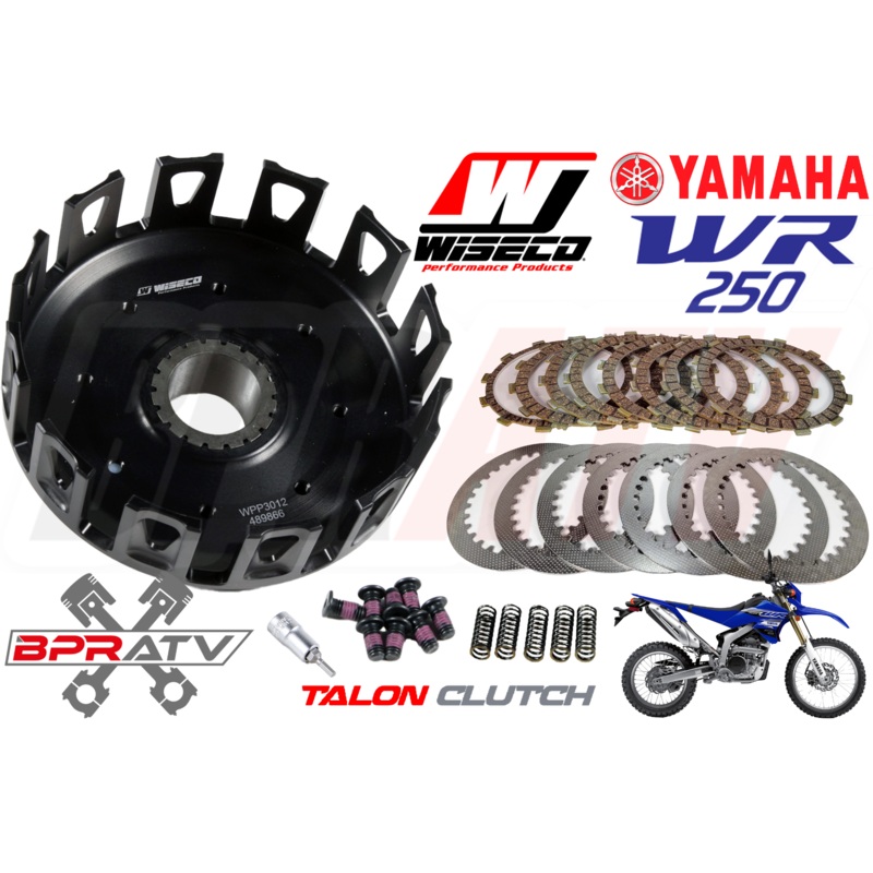 91-97 Yamaha WR250 WR 250 WISECO Heavy Duty CNC Forged Clutch Basket Clutch Kit