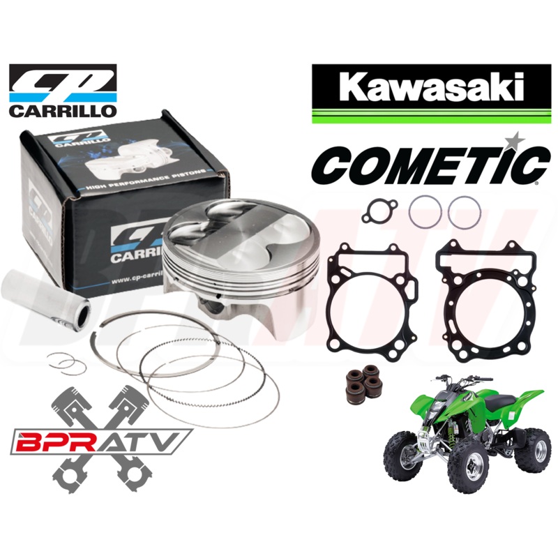 Kawasaki KFX400 KFX 400 94mm 434cc Big Bore 12.5:1 CP Piston MLS Top End Gaskets