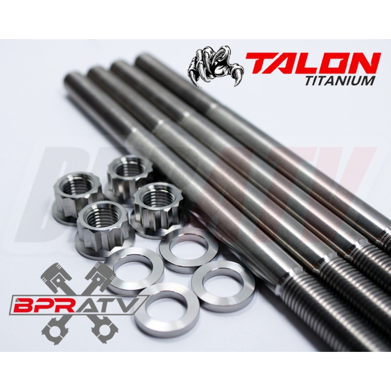 Polaris Ranger 500 TITANIUM Cylinder HEAD Stud Kit Studs Nuts Bolt Kit 3084875