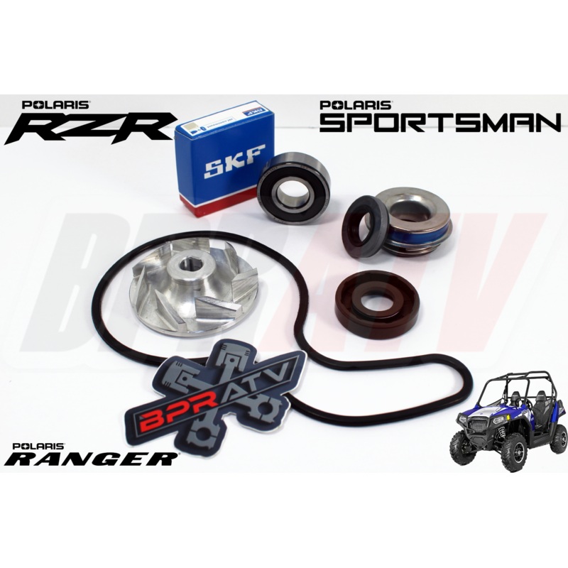 Polaris Ranger 700 XP 700 Water Pump OEM Upgrade Rebuild Kit SKF BILLET IMPELLER